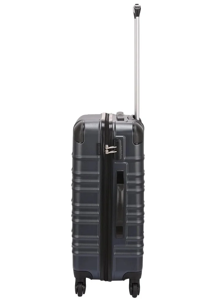 Wenger Navy blue Amplar 3 Piece (53+65+75 Cm) 4-Double Wheeled Hardside Non-Expandable Luggage Trolley Set - Navy Blue  | Best Price UAE